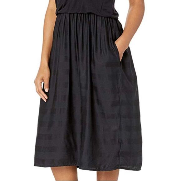 NWTs Prana Midi Dress with pockets - Black Size Small - Picture 2 of 10